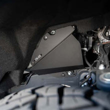 Load image into Gallery viewer, DV8 black aluminum inner fender liner installed inside a Toyota Tundra wheel well