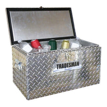 Load image into Gallery viewer, Loaded Tradesman cooler with cans and ice