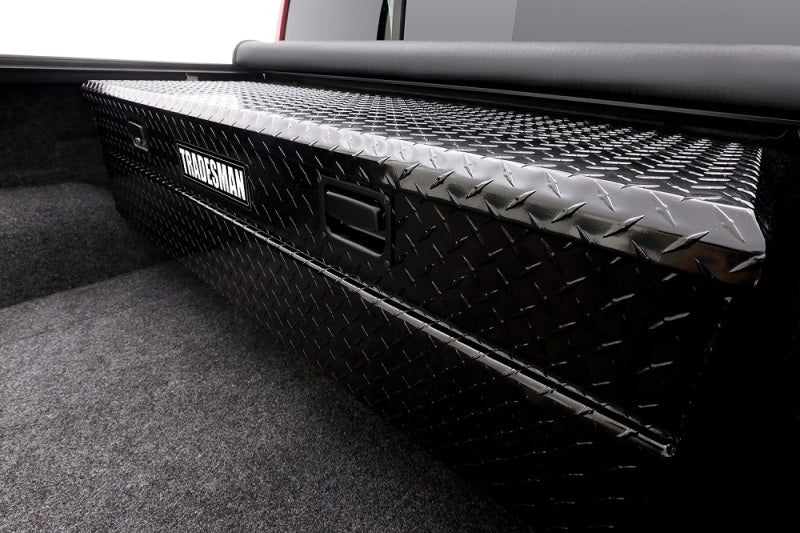 Tradesman Aluminum Flush Mount Truck Tool Box (56in.) - Black - Black Ops Auto Works