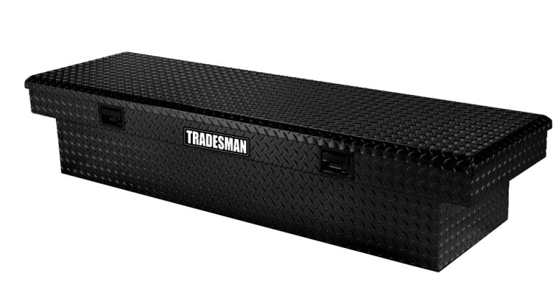 Tradesman Aluminum Economy Cross Bed Truck Tool Box (72in.) - Black - Black Ops Auto Works