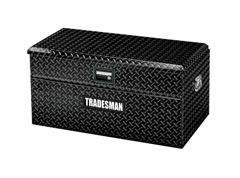 Tradesman Aluminum Flush Mount Truck Tool Box (36in.) - Black-Truck Boxes & Storage-Tradesman-81012878095-