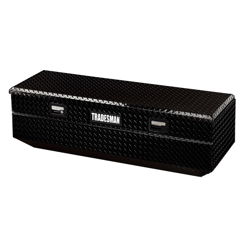 Tradesman Aluminum Flush Mount Truck Tool Box (60in.) - Black - Black Ops Auto Works