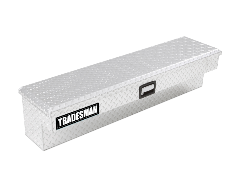 Tradesman Aluminum Side Bin Truck Tool Box (60in.) - Brite - Black Ops Auto Works