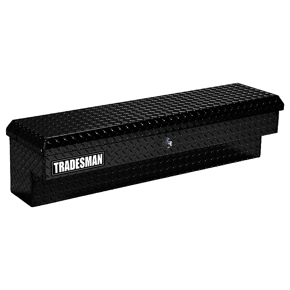 Tradesman 79760PB Aluminum Side Bin Truck Tool Box with Push Button (60in.) - Black