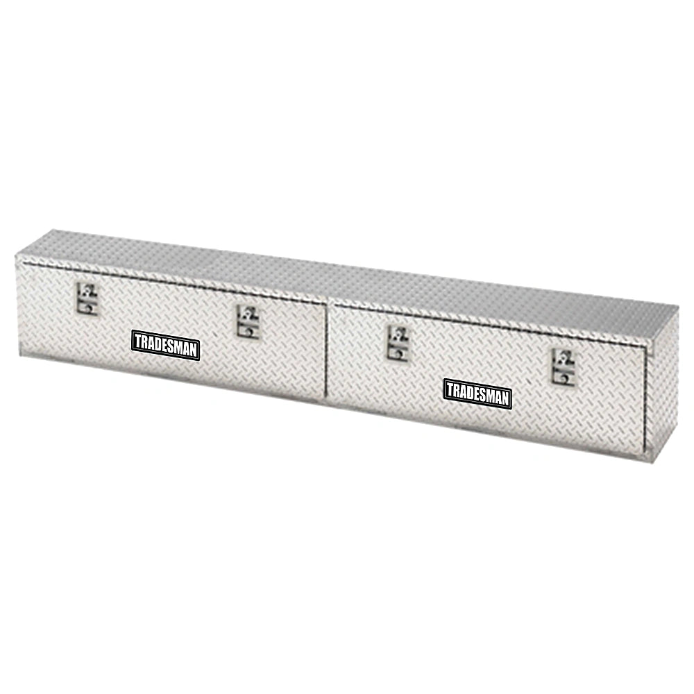 Tradesman 8190T Aluminum Top Mount L-Wing Box (90in.) - Brite