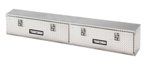 Load image into Gallery viewer, Tradesman Aluminum Top Mount L-Wing Box (90in.) - Brite - Black Ops Auto Works