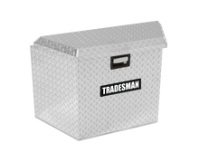 Load image into Gallery viewer, Tradesman Aluminum Trailer Tongue Storage Box (21in.) - Brite - Black Ops Auto Works
