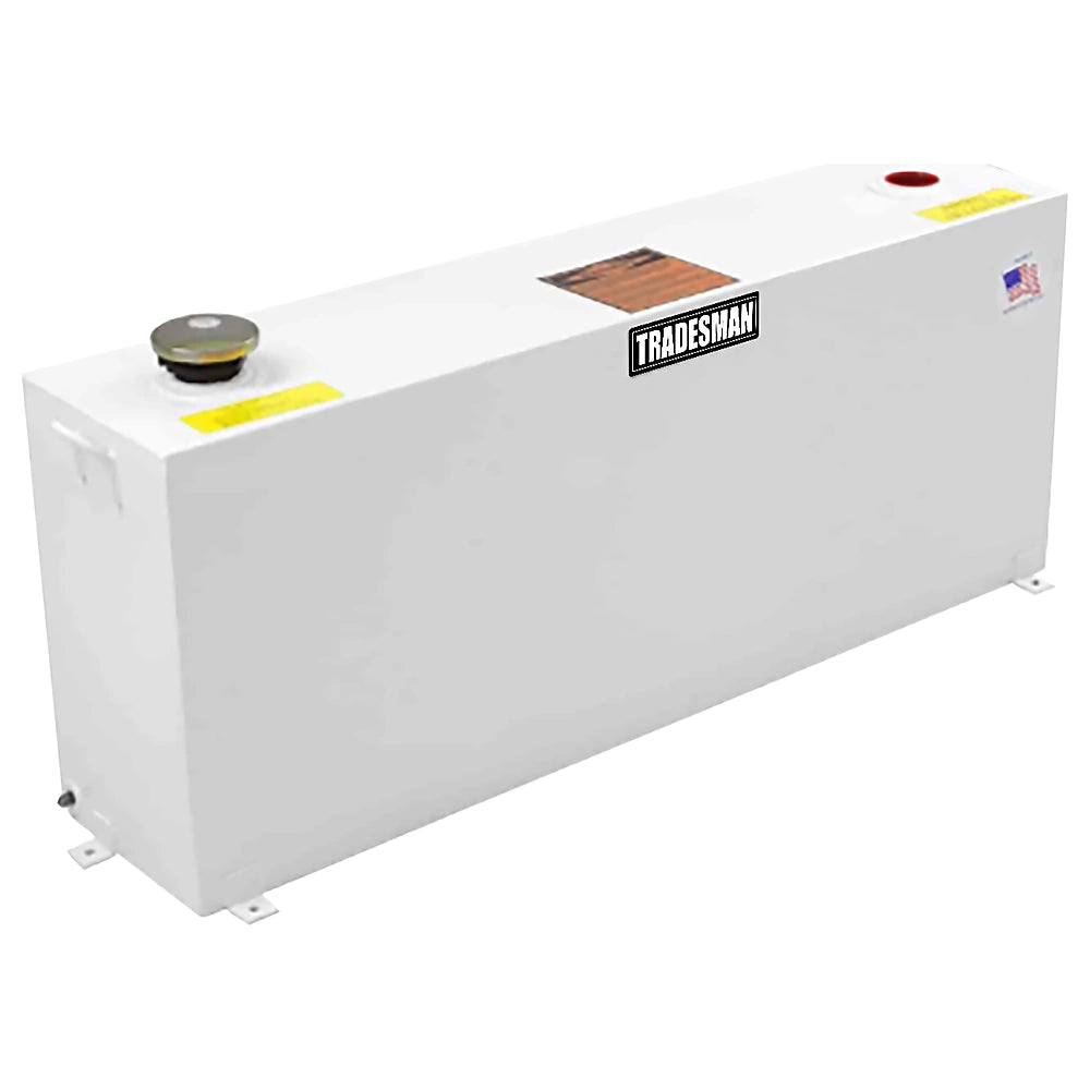 Tradesman 83737 Steel Full-Mid Size Vertical Liquid Storage Tank - White