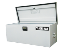 Load image into Gallery viewer, Tradesman Steel Job Site Box/Chest (Light Duty/Large) (42.75in.) - White - Black Ops Auto Works