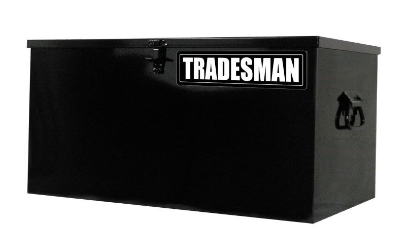 Tradesman Steel Job Site Box/Chest (Light Duty/Small) (24in.) - Black - Black Ops Auto Works