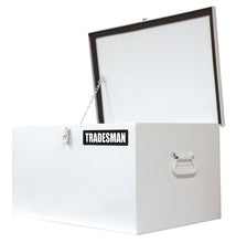 Load image into Gallery viewer, Tradesman Steel Job Site Box/Chest (Light Duty/Small) (24in.) - White - Black Ops Auto Works