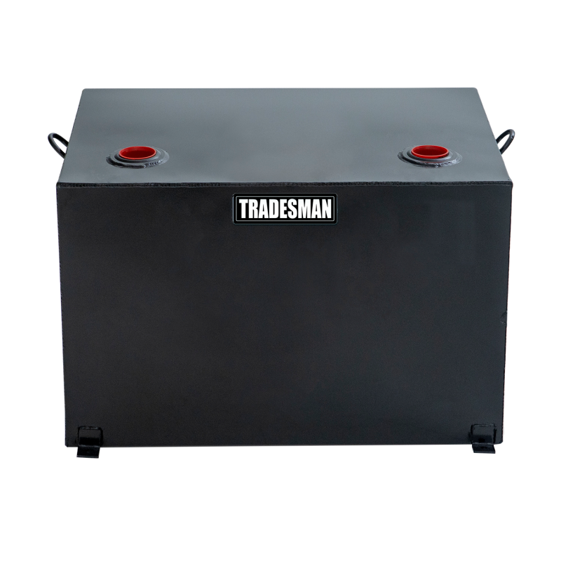 Tradesman Steel Rectangular Liquid Storage Tank - Black - Black Ops Auto Works