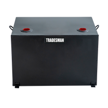 Load image into Gallery viewer, Tradesman Steel Rectangular Liquid Storage Tank - Black - Black Ops Auto Works