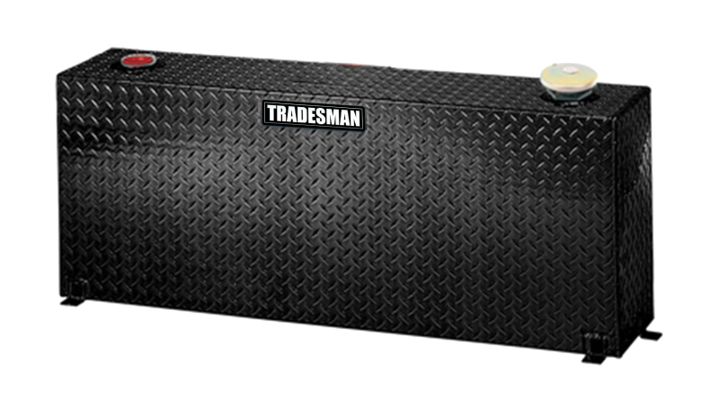Tradesman Steel Rectangular Liquid Storage Tank (Full Size) - Black - Black Ops Auto Works