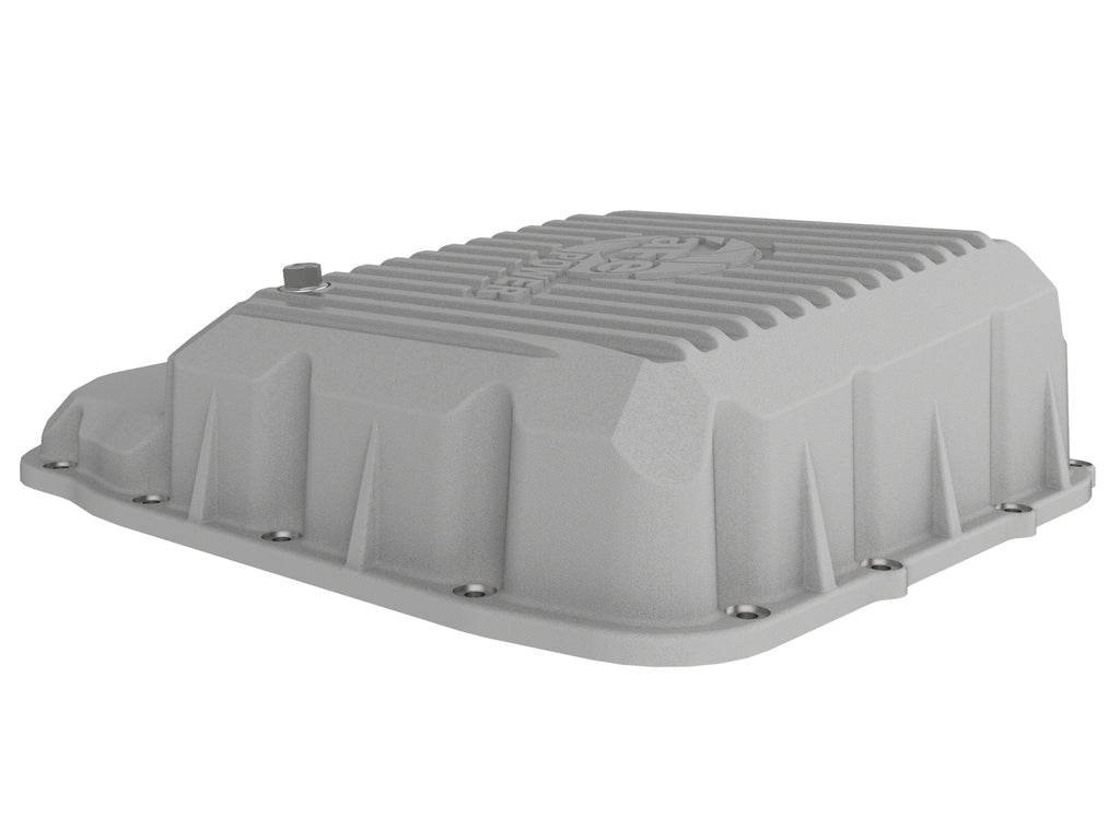 Transmission Pan Cover (Raw); Dodge Diesel Trucks 07.5-12 L6-6.7L (td) aFe AFE46-70060