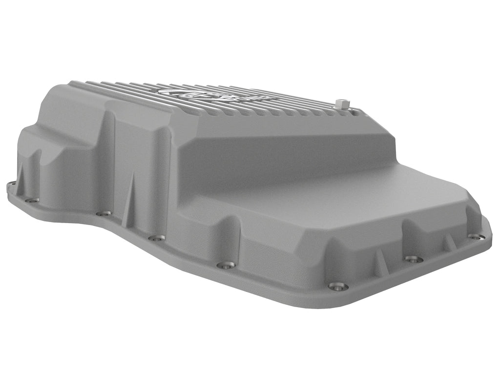 Transmission Pan Cover (Raw); Dodge Diesel Trucks 07.5-12 L6-6.7L (td) aFe AFE46-70060