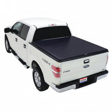 Load image into Gallery viewer, Truxedo TruXport black roll up tonneau cover installed on a Ford F-Series bed