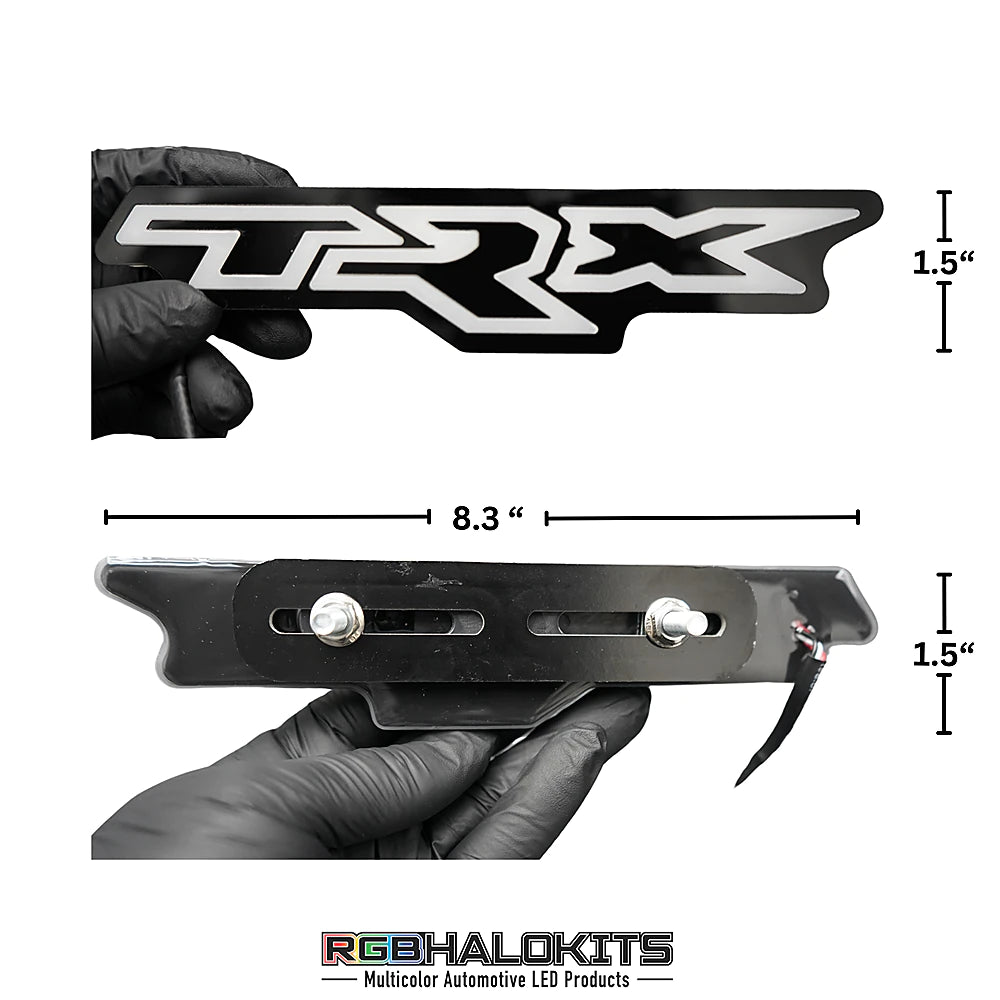 -TRX LED Badge: (Multicolor)-Illuminated LED Emblems-RGB Halo Kits