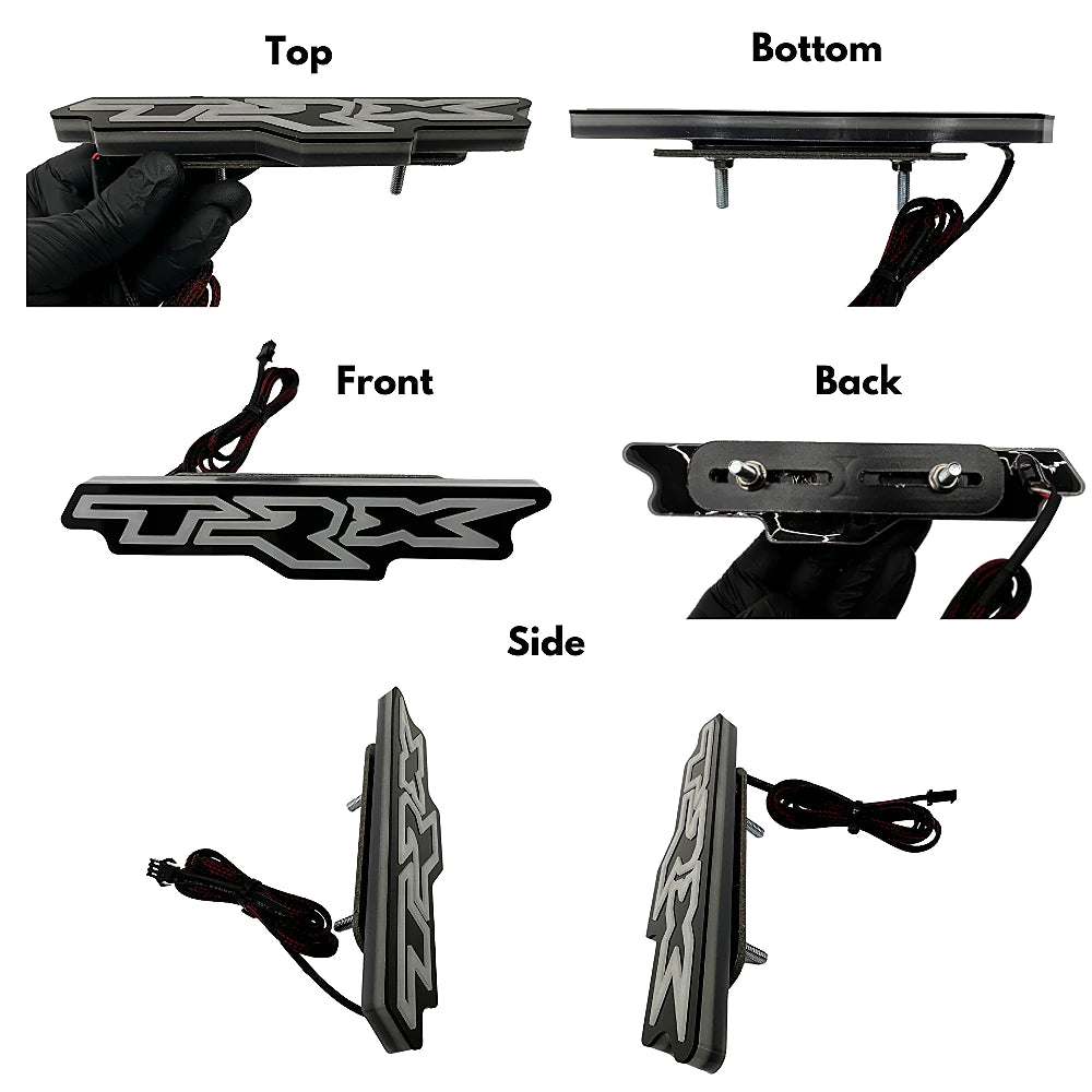-TRX LED Badge: (Multicolor)-Illuminated LED Emblems-RGB Halo Kits