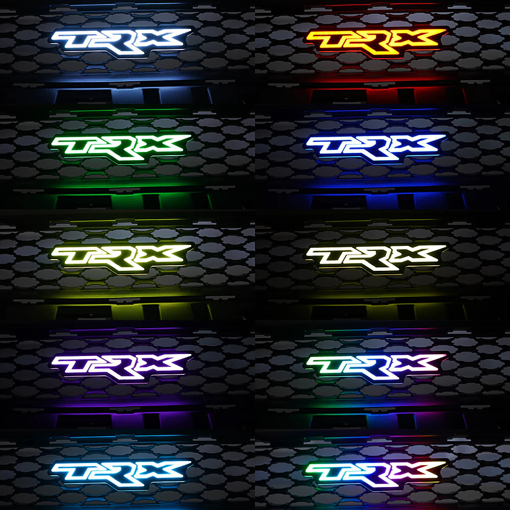 -TRX LED Badge: (Multicolor)-Illuminated LED Emblems-RGB Halo Kits