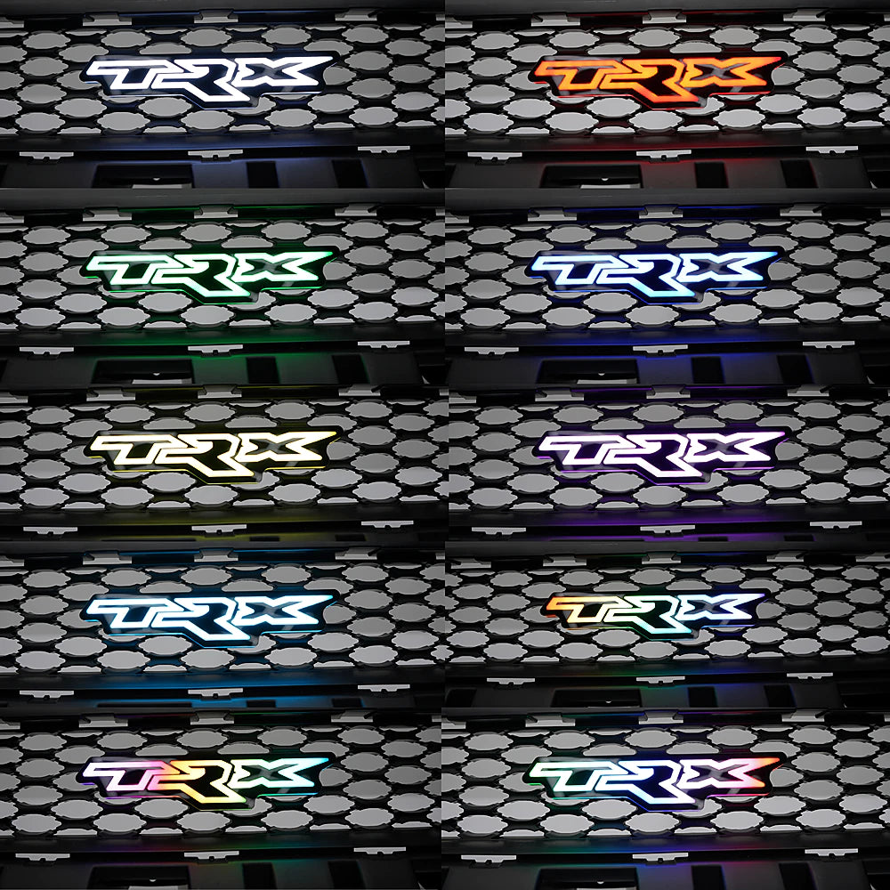 -TRX LED Badge: (Multicolor)-Illuminated LED Emblems-RGB Halo Kits