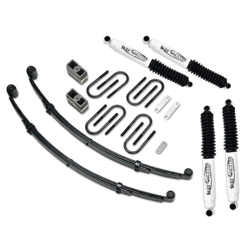 Tuff Country 73-87 Chevy Pickup/Blazer 3in Suspension System with Rear Blocks Tuff Country TUF13710