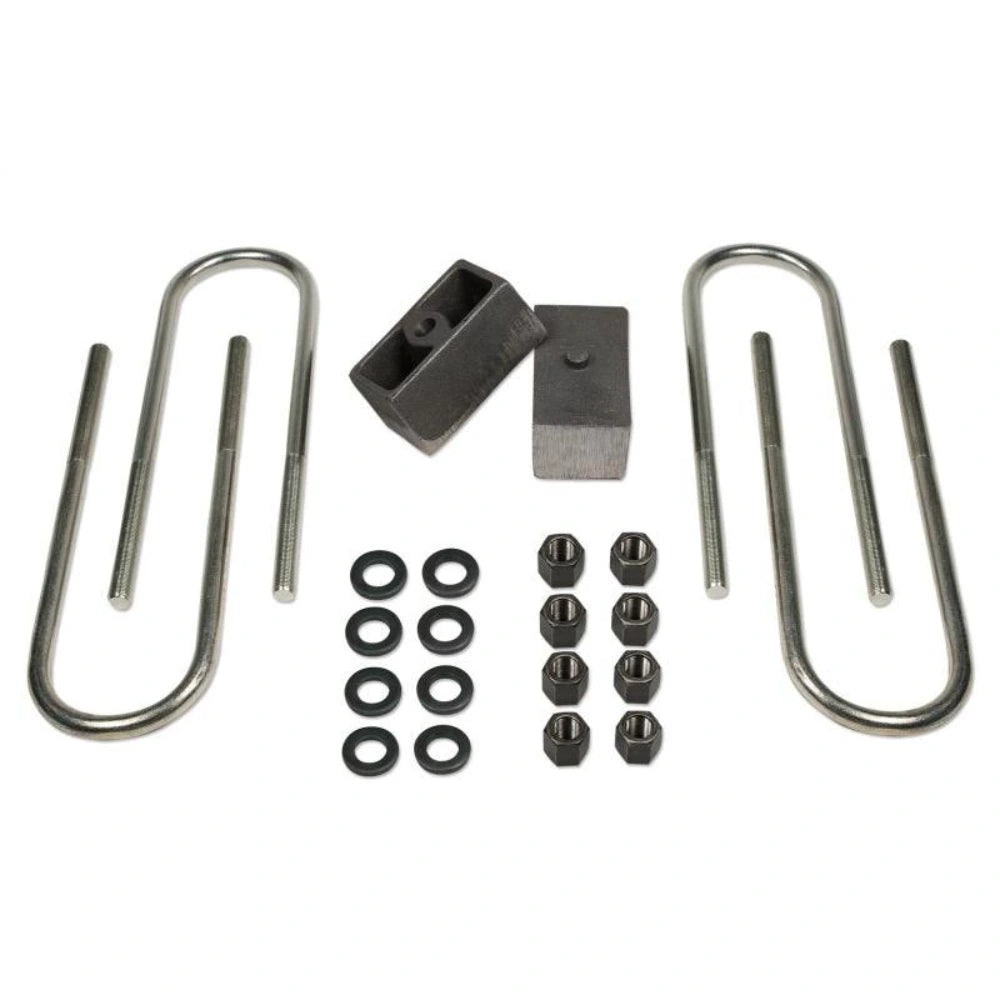 Tuff Country 73-87 Chevy Truck 3/4 Ton 4wd 2in Rear Block & U-Bolt Kit - Tuff Country 97008