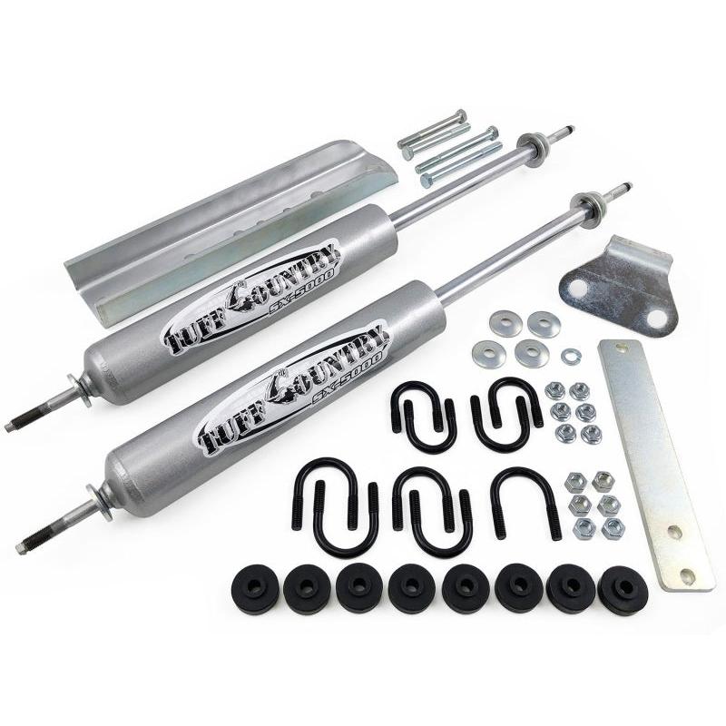 Tuff Country 80-96 Ford F-250 4wd Dual Steering Stabilzer (Parallel Style) Tuff Country TUF66280