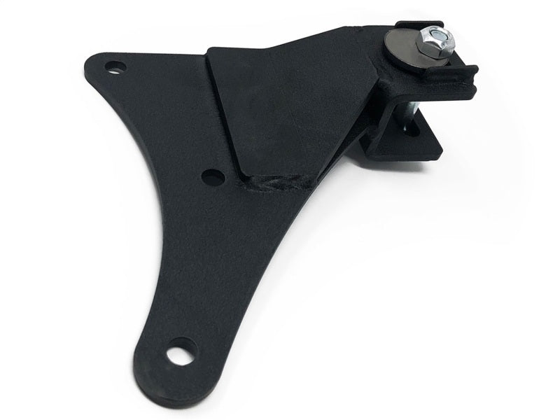Tuff Country track bar drop bracket, top angle view showing full bracket profile