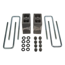 Load image into Gallery viewer, Tuff Country Tuff Country 94-02 Ram 3500 4wd (w/Factory Contact Overloads) 5.5in Rr Block &amp; U-Bolt Kt Non-Tapered