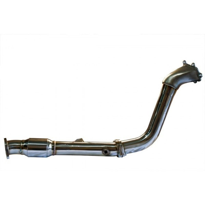 Turbo XS 02-07 WRX-STi / 04-08 Forester XT High Flow Catted Downpipe - Black Ops Auto Works