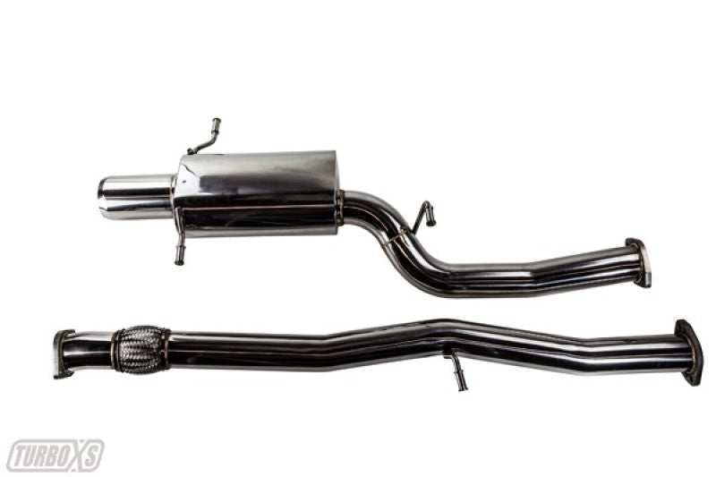 Turbo XS 02-07 WRX-STi Catback Exhaust Polished Tips - Black Ops Auto Works
