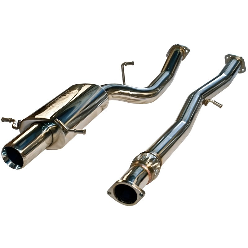Turbo XS 02-07 WRX-STi Catback Exhaust Polished Tips - Black Ops Auto Works