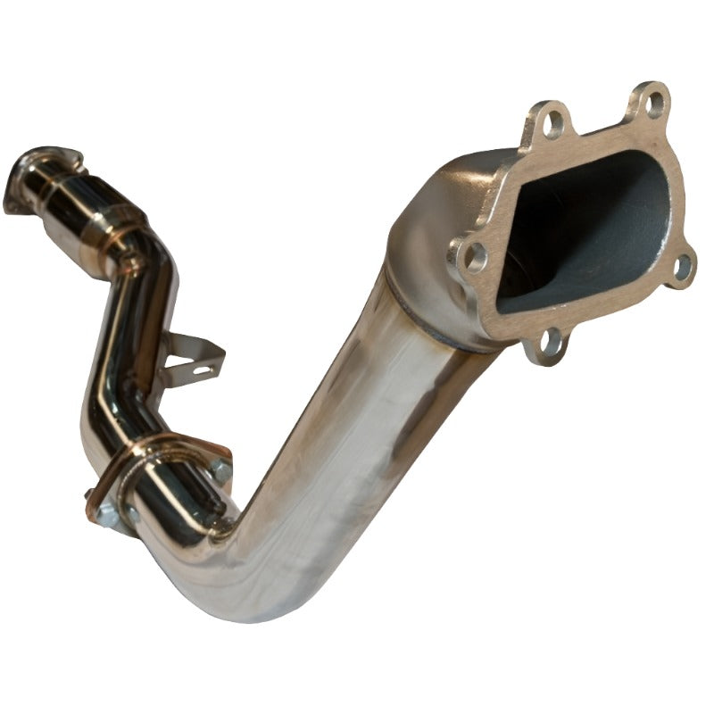 Turbo XS 08-12 WRX-STi / 05-09 LGT Catted Downpipe - Black Ops Auto Works