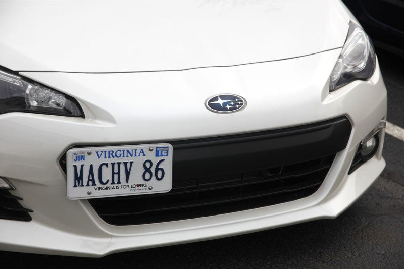 Turbo XS 13-16 Subaru BRZ/Scion FR-S License Plate Relocation Kit - Black Ops Auto Works