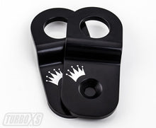 Load image into Gallery viewer, Turbo XS 15-16 Subaru WRX/STI Billet Aluminum Radiator Stay - Black - Black Ops Auto Works