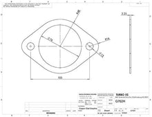 Load image into Gallery viewer, Turbo XS 2-Bolt High Temperature Exhaust Gasket 76mm/3in ID (Single)-Exhaust Gaskets-Turbo XS-053176488059-