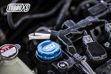 Load image into Gallery viewer, Turbo XS 2016+ Honda Civic Blue Oil Cap - Black Ops Auto Works
