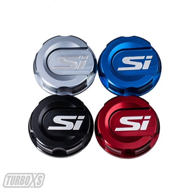 Turbo XS 2016+ Honda Civic Red Oil Cap - Black Ops Auto Works
