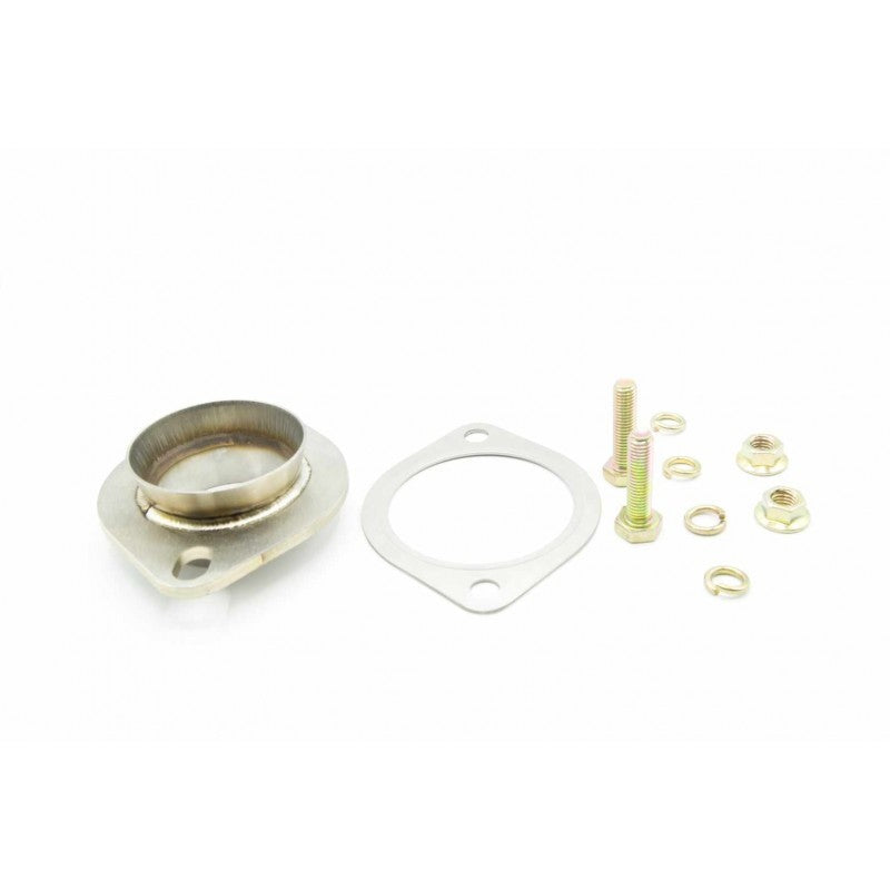 Turbo XS Subaru 3in Downpipe to OEM Cat-Back Adapter w/Stainless Steel Exhaust Gasket - Black Ops Auto Works