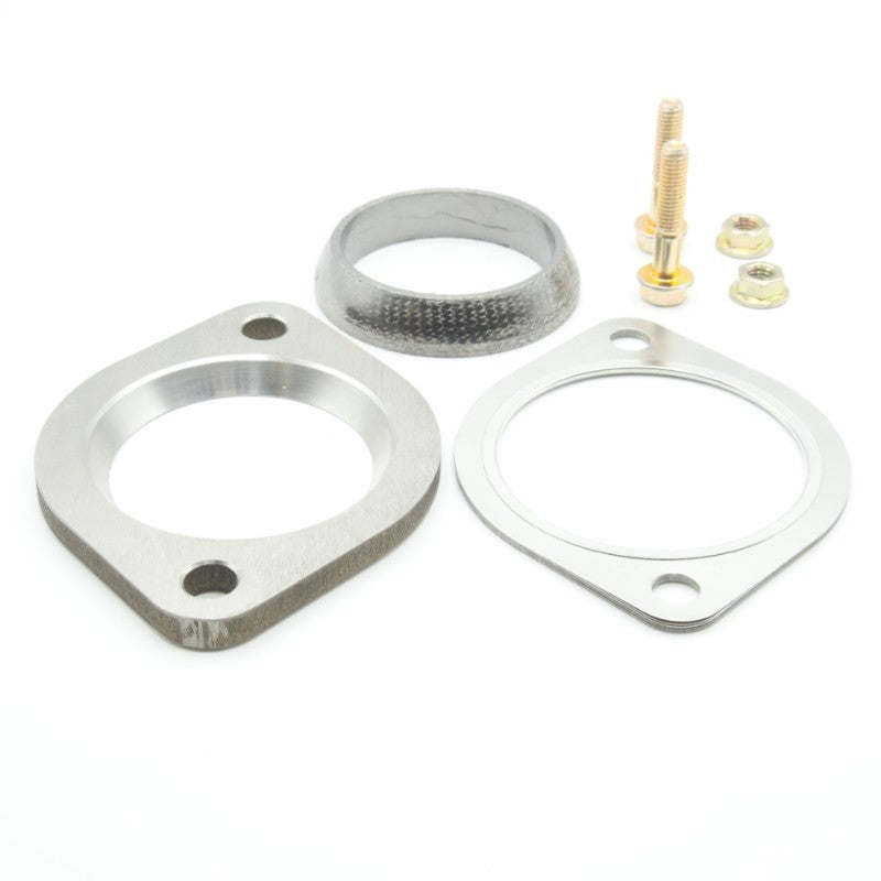 Turbo XS Subaru OEM Downpipe to 3in Cat-Back Adapter w/Stainless Steel & Donut Gasket - Black Ops Auto Works