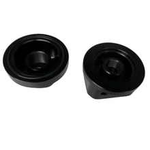 Load image into Gallery viewer, black anodized oil filter relocation kit