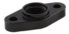 Load image into Gallery viewer, Turbosmart Billet Turbo Drain Adapter w/ Silicon O-Ring 52mm Mounting Holes - T3/T4 Style Fit - Black Ops Auto Works