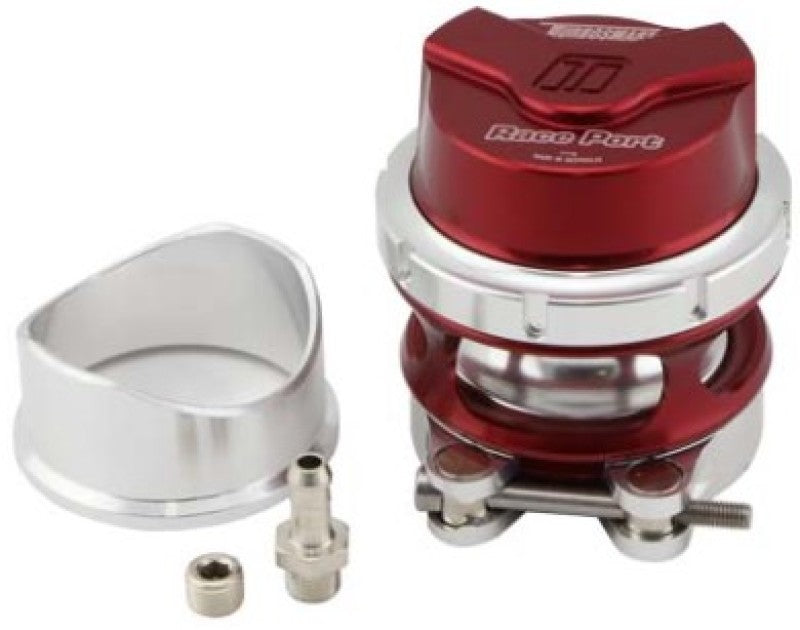 Turbosmart BOV Race Port Female Gen-V Red - No Weld Flange - Black Ops Auto Works