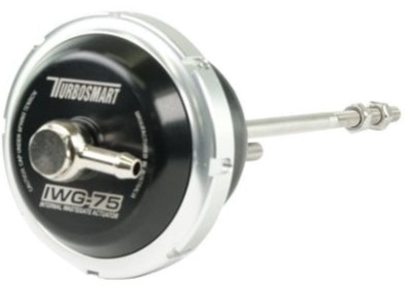 Turbosmart IWG75 Universal M6 140mm Rod 10 PSI Black Internal Wastegate Actuator - Black Ops Auto Works