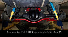 Load image into Gallery viewer, Further detail view of the gloss black solid front and rear G-Body sway bar kit.