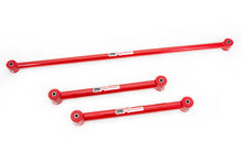 Load image into Gallery viewer, UMI Performance red rear control arm and panhard bar kit for 1982-2002 GM F-body