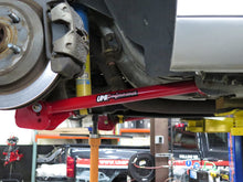 Load image into Gallery viewer, UMI Performance red rear control arm and panhard bar kit for 1982-2002 GM F-body, product photo 3