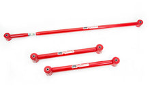 Load image into Gallery viewer, UMI Performance red rear control arm and on-car adjustable panhard bar kit for 1982-2002 GM F-body