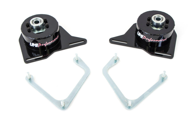 UMI Performance spherical caster and camber plates for 1982-1992 Camaro and Firebird front strut towers
